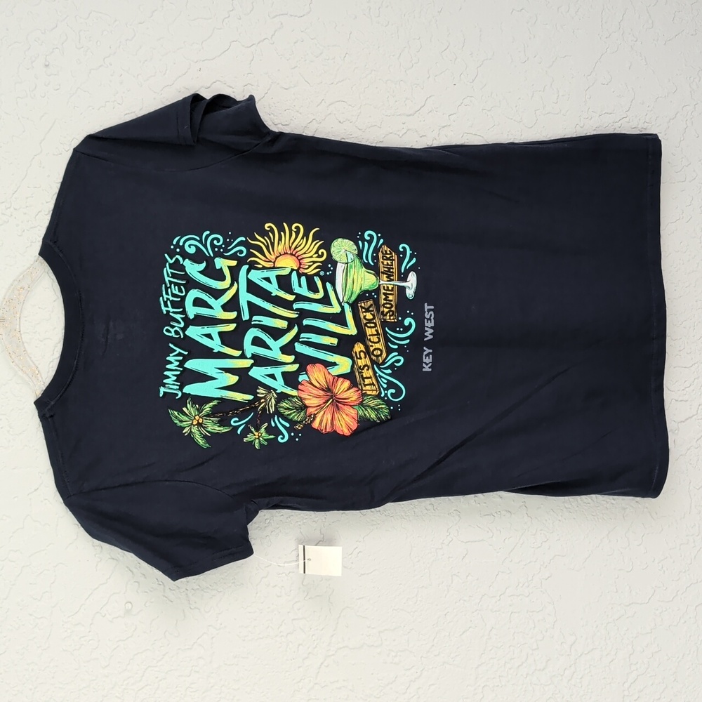NWT Ladies Jimmy Buffetts Margaritaville Key West Graphic Tee | Size XL